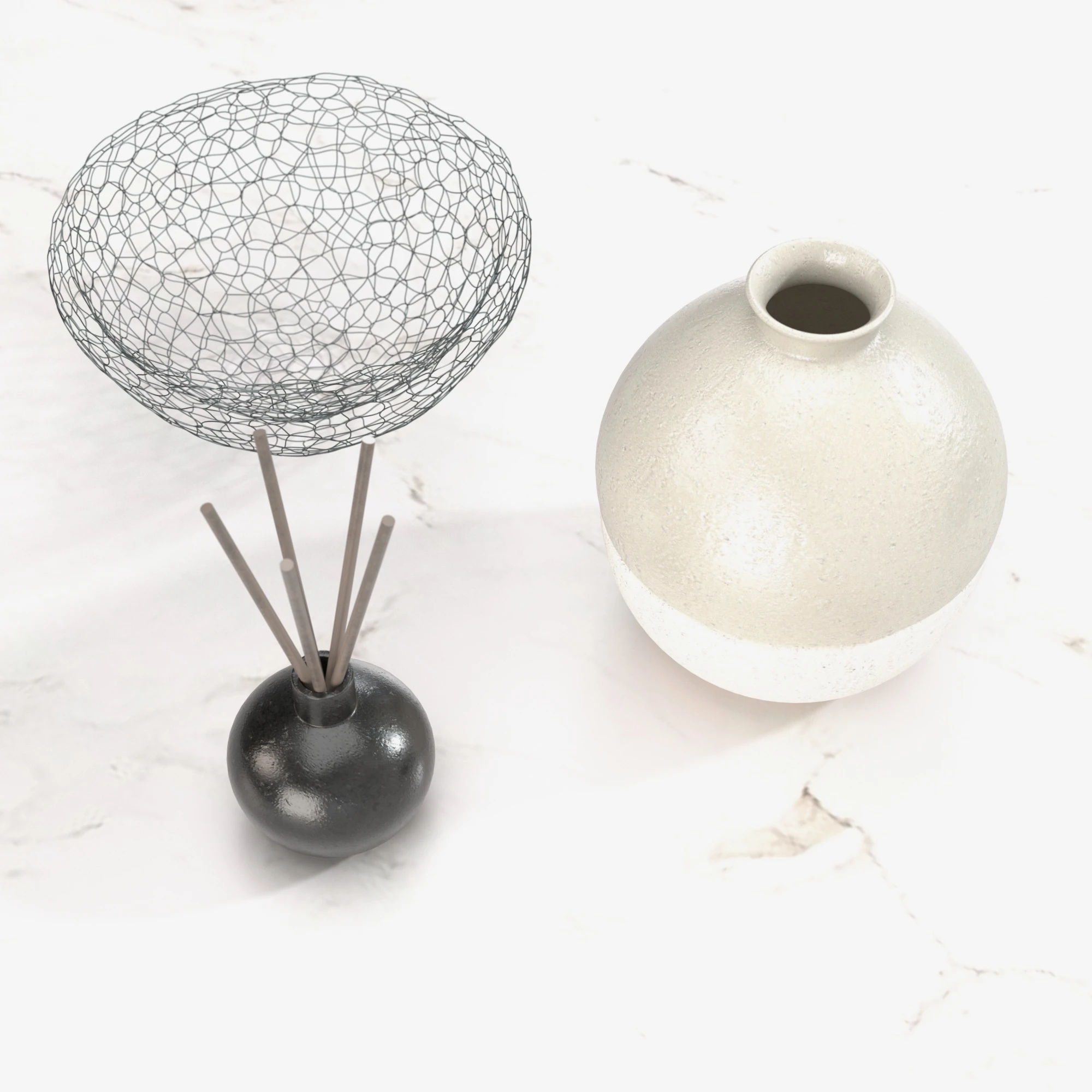 Dining Set 07 3D Model_05